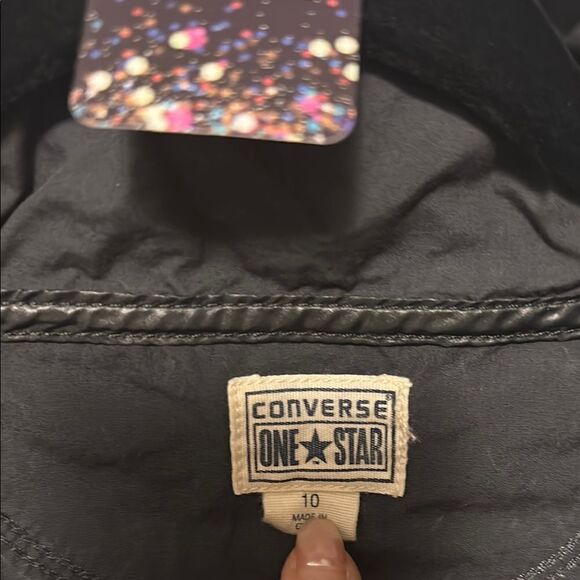 4•CONVERSE GREY Sleeveless Dress w/pockets size 10 - Picture 2 of 3